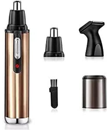 Nose Hair Trimmer-Professional Painless Ear and Nose Hair Trimmer for Men and Women Waterproof Dual Edge Blades for Easy Cleaning Easy to use Unisex