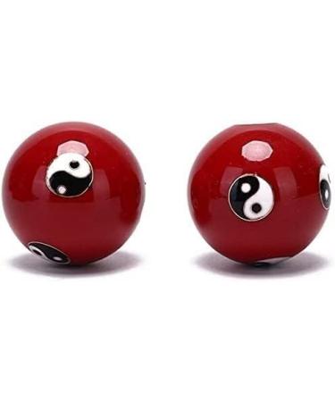 Hand Exercise Balls for Stress Relief - Chinese Health Meditation & Finger Therapy - Yin Yang Design (Color A) - Buy Online on GoSupps.com