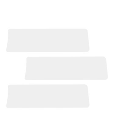 CALLARON Lot de 3 Planches M ches Transparentes en Plastique Outil Professionnel pour Coloration et Balayage des Cheveux Facile Nettoyer et R utilisable Accessoires de Coiffure pour