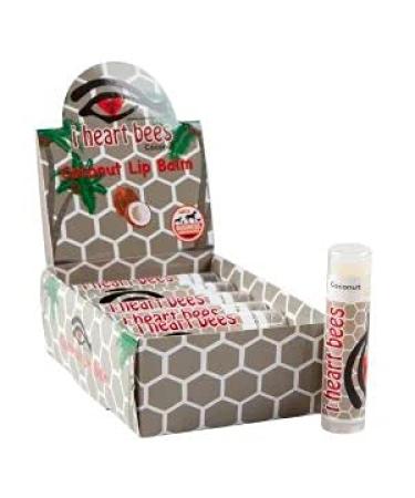 I HEART BEES All Natural Coconut Lip Balm