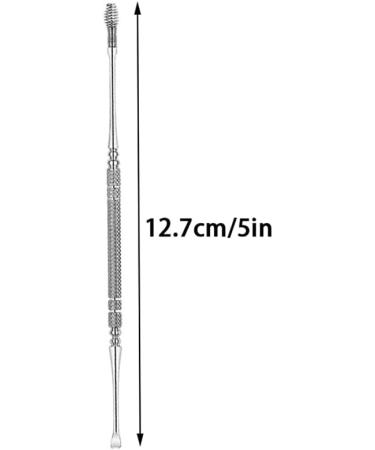 Fublazeze Stainless Steel Spiral Earpick - Adult and Child Ear Spoon - Silver - Buy Online on GoSupps.com