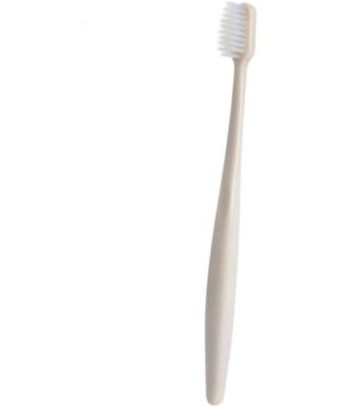 Ipetboom Ergonomic Wooden Toothbrush Set - 4 Soft-Bristle Household Toothbrushes for Adults & Babies - Eco-Friendly Khaki Design - Buy Online on GoSupps.com