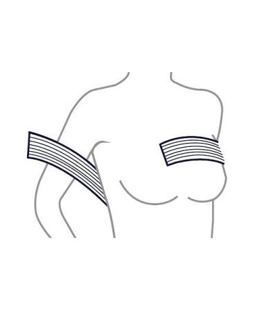 Cilipuloy Chest Compression Support Band - Post Surgery Breast Stabilizer for Augmentation & Reduction - One Size Black - Buy Online on GoSupps.com
