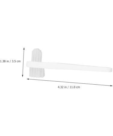 JECOMPRIS 8-Part Prosthesis Brush Set - Hard Solid Heads & Flat Bristles for Cleaning Artificial Teeth & Braces - Ideal for Dentures & Mouthguards - Buy Online on GoSupps.com