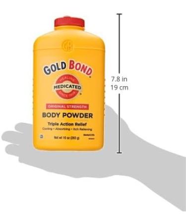 Gold Bond Medicated Powder 10oz | Fast-Acting Relief for Itch & Irritation - Buy Online on GoSupps.com