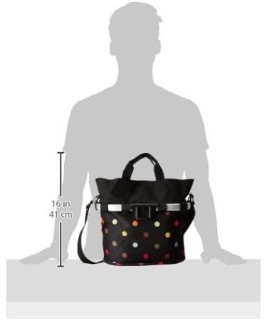 KLICKfix Bicycle Bag - Bikebasket Oval S Dots | Shop Premium Bike Bags Internationally - Buy Online on GoSupps.com