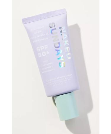 Naked Sundays SPF 50+ CollagenGlow Mineral Perfecting Priming Lotion Sunscreen