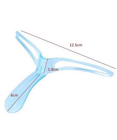 Eyebrow Stencil for Beginners - Reusable DIY Eyebrow Stamp | Quick 3-Minute Makeup (Blue) - Buy Online on GoSupps.com