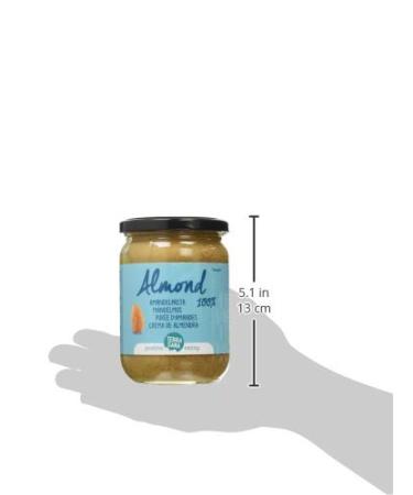 Terrasana Almond Butter Brown 500g - Premium Vegan Nut Spread | International Shipping Available - Buy Online on GoSupps.com