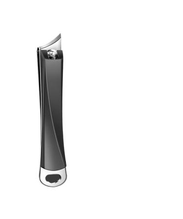 Nail Clippers 1 Diagonal Nail Clipper Stainless Steel Professional Household Nail Clipper Nail Slot Scissors Toenail Clippers (Color : Black)