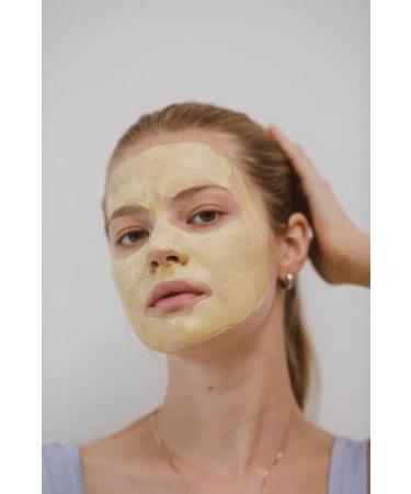 Glow Dust Face Mask | Natural Turmeric-Infused Vegan & Cruelty-Free | Treat Dark Marks Hyperpigmentation Pores & Uneven Skin Tone - Buy Online on GoSupps.com