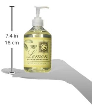 Trader Joe's Next to Godliness Lemon Kitchen Hand Soap - International Shipping Available - Buy Online on GoSupps.com