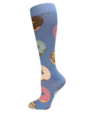 Prestige Medical 12" Soft Comfort Compression Socks Blue