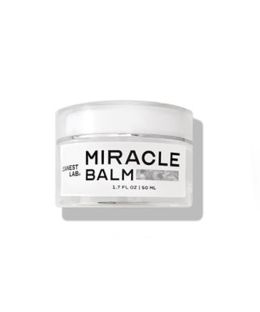 Miracle Balm - Multi-Purpose Marvel for Natural Beauty Enhancement. Coconut Oil Olive Oil Vitamin E Infused. Revitalize Hydrate and Restore. Makeup Remover Moisturizer Cuticle & Lip Balm. 1.7oz.
