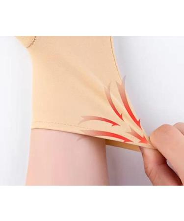 Sunfairy Skin Tone UV Protective Gloves - Gel Nail Professional Anti-Ultraviolet Fingerless Gloves for Hand Protection - Buy Online on GoSupps.com