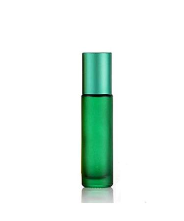 8 Pack 10ml Frosted Glass Roll On Bottles | Portable Essential Oil Roller Bottles with Stainless Steel Balls | Buy Empty Perfume Bottles Internationally - Buy Online on GoSupps.com