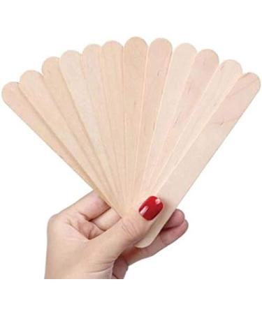 TNBL 50 Large Wooden Waxing Spatulas - 6 Inches - Body Hair Removal - Buy Online on GoSupps.com