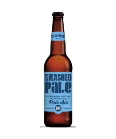 Smashed Apple Alcohol-Free Cider 330ml | Refreshing Non-Alcoholic Sparkling Cider | Bottles of Bursting apple cider - Perfect for Enjoying with Friends and Family| 12x330ml