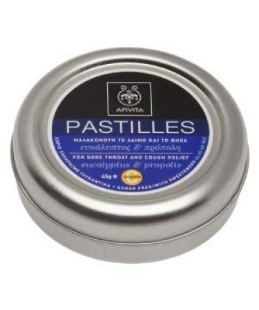 Apivita Lozenges with Eucalyptus & Propolis 45g by Apivita