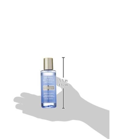 Neutrogena Oil-Free Liquid Eye Makeup Remover - Residue-Free & Gentle Solution with Aloe & Cucumber Extract - 3.8 fl. oz - Buy Online on GoSupps.com