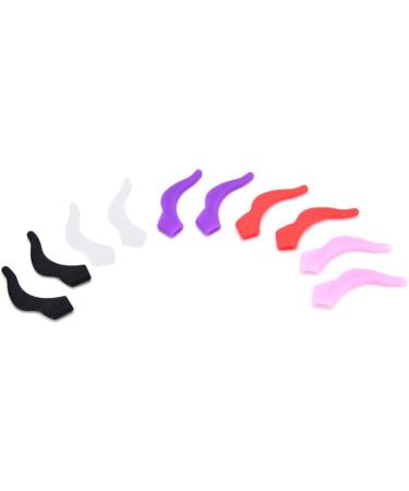 1 Pair Silicone Reading Glasses Ear Hook Grip Holder - Anti-Slip Sunglasses Temple Tips for Secure Fit - Buy Online on GoSupps.com