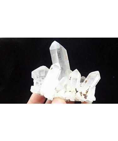 Natural White Transparent Crystal Cluster Specimens JZIGTDEM