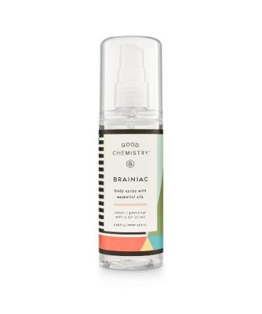 Brainiac by Good Chemistry Body Mist Women's Body Spray - 4.25 fl oz. Citrus Vanilla 4.25 Fl Oz (Pack of 1)