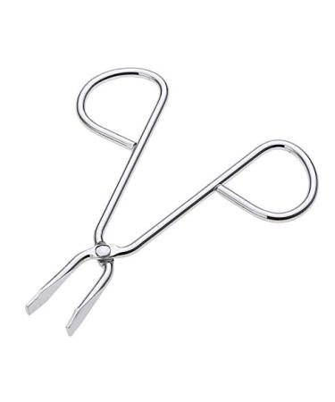 LASSUM Stainless Steel Eyebrow Scissors Shaped Tweezers - 2 PCS Straight Tip Clip - Buy Online on GoSupps.com