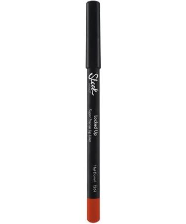 Sleek MakeUP Locked Up Super Precise Lip Liner in Hot Damn! - Long Lasting & Super Pigmented (Red Orange) - 1.79g - Buy Online on GoSupps.com