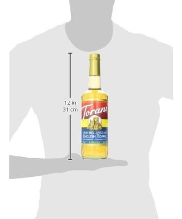 Torani English Toffee Flavour Syrup 750 Milliliter - Buy Online on GoSupps.com