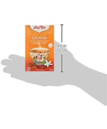 Yogi Tea - Licorice Egyptian Spice | 17 Bag - Buy Online on GoSupps.com