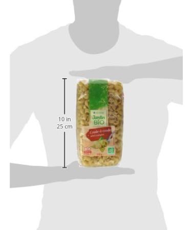Jardin BiO tic - elbow to elbow pasta - organic - salty - AB certified - 500 g bag - Buy Online on GoSupps.com