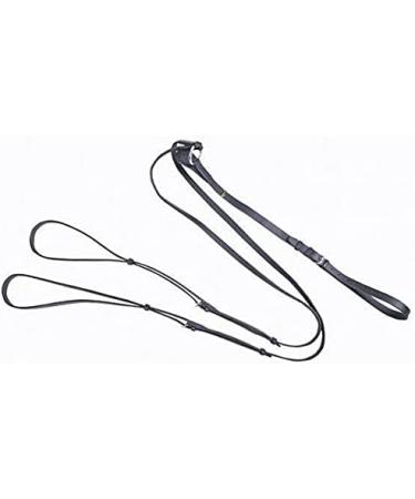 Buy HKM Triangle Reins with Stainless Steel Fittings - Black S | International Shipping Available - Buy Online on GoSupps.com
