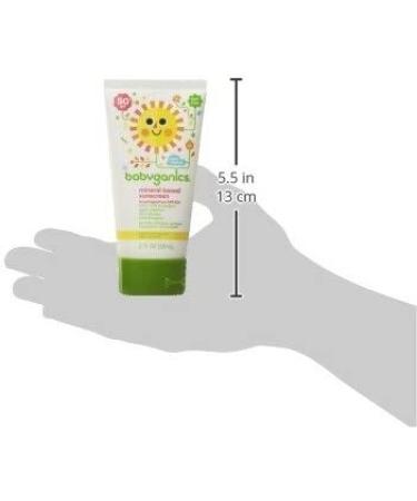 Babyganics SPF 50 Travel Size Baby Sunscreen Lotion | UVA UVB Protection | 2 Fl Oz (Pack of 4) - Buy Online on GoSupps.com