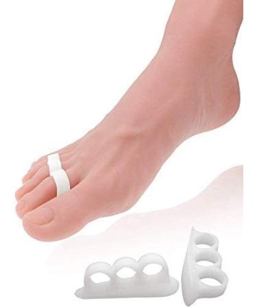 ENPAP 5 Pairs Hammer Toe Straightener and Corrector - Soft Gel Crests Splints for Foot Pain Relief and Overlap Prevention - Men & Women - Buy Online on GoSupps.com