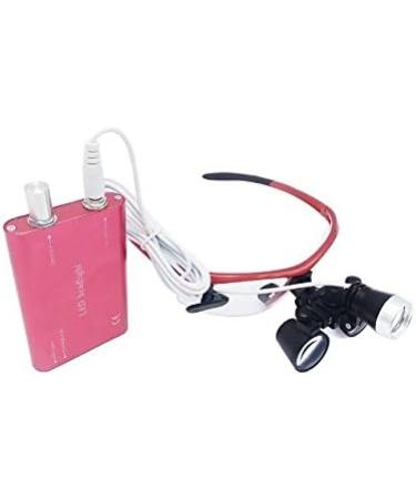 BoNew Portable Surgical Binocular 2.5x 420mm with Optical Glass & 3W LED Headlight - Ideal for Surgeons & Medical Professionals | International Shipping Available - Buy Online on GoSupps.com
