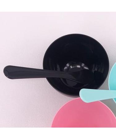 3 Sets Plastic Facial Mask Mixing Bowls & Spatula - DIY Skin Care Tool Kit for Women | Home Beauty Salon Essentials - Buy Online on GoSupps.com