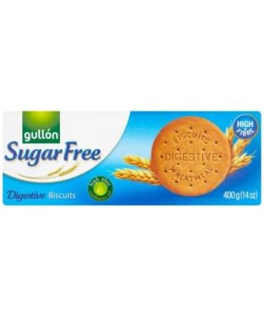 Sugar Free Biscuit Bundle with Gullon Sugar Free Digestive Biscuits 400g (2 Pack) - Buy Online on GoSupps.com