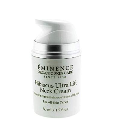 Eminence Organic Skincare Hibiscus Ultra Lift Neck Cream 1.7 oz - Firming & Hydrating Formula - Buy Online on GoSupps.com