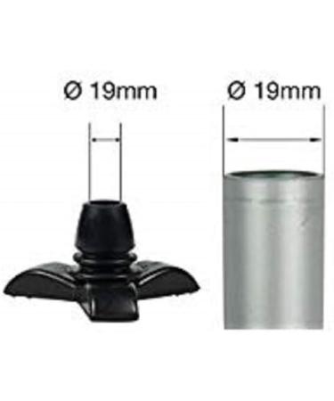 Drive DeVilbiss Healthcare 10349HCTR Tri-Support Walking Stick Ferrule - Sturdy and Reliable Support - Buy Online on GoSupps.com