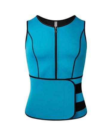 Women Adjustable Posture Corrector Back Support Strap Shoulder Lumbar Waist Spine Relief Women Orthopedic Belt (Color : Blue Size : XL Code) vision Blue S code