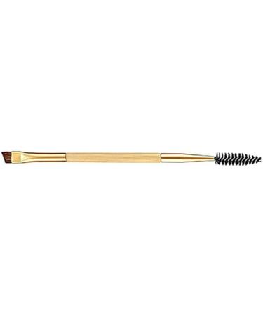 Bamboo Handle Duo Eyebrow Brush Eye Brow Brush And Mascara Brush Eyebrow Comb Makeup Tools For Women Girls 1PC - Buy Online on GoSupps.com