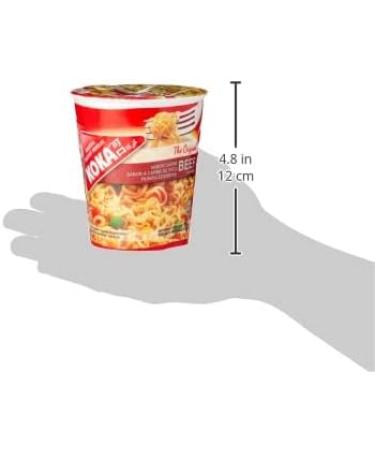 Koka Noodles Original Beef Flavour Oriental Style Instant Noodles 12 Cups of 70 g Beef Original Wheat 70 g (Pack of 1) - Buy Online on GoSupps.com