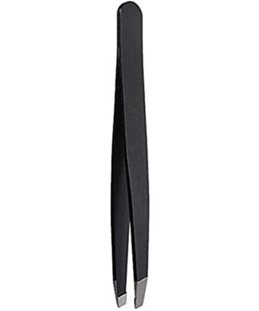 Professional Stainless Steel Slant Eyebrow Tweezer - Beauty Tool for Makeup Artists - Buy Online on GoSupps.com