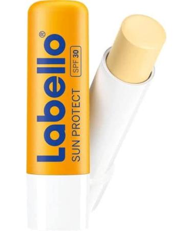 Labello Sun Protect Waterproof Lip Balm with SPF 30 - Mineral Oil Free Lip Care (4.8 g) - International Shipping Available - Buy Online on GoSupps.com