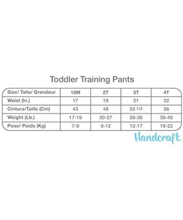 Training Pants for Girls (Size 3T-4T, 21 Pants) Pink/White