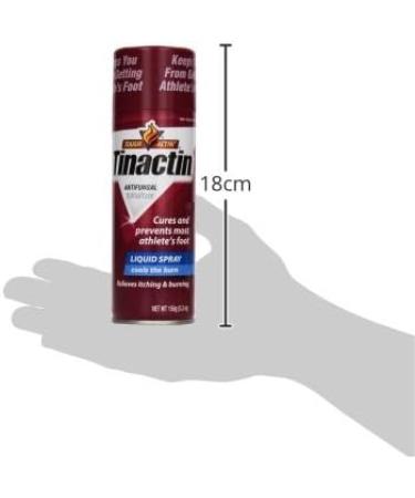 Buy Tinactin Athlete Liquid Foot Spray 5.3 oz Best Antifungal Solution for Foot Problems - Fast International Shipping - Buy Online on GoSupps.com