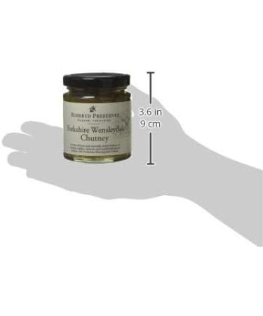 Rosebud Yorkshire Wensleydale Chutney - Bramley Apple, Sultanas & Spices - 198g Jar | Vegetarian & Vegan Friendly - Buy Online on GoSupps.com