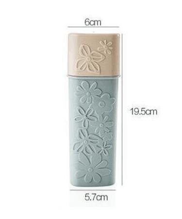 WOIWO 2PCS Portable Travel Toothbrush Container - Simple & Elegant Design - Buy Online on GoSupps.com