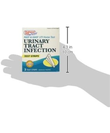 Preffered Plus UTI Home Test Strips - 3 Count - Buy Online on GoSupps.com